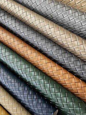 Recycled leather