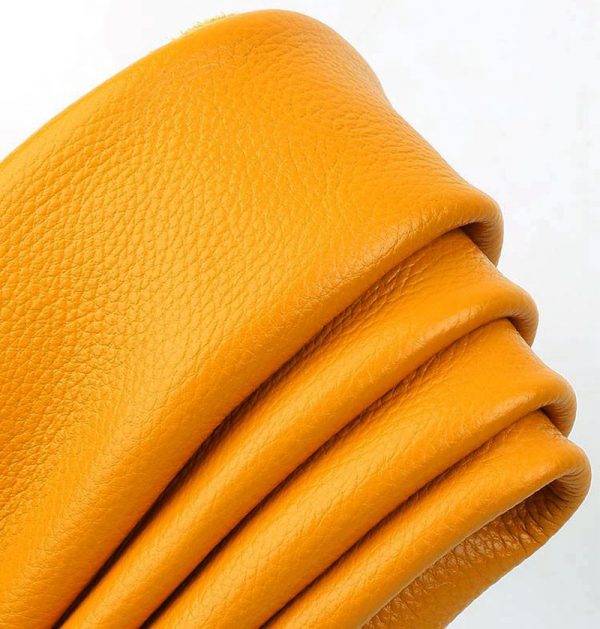 Coffee grounds bio based leather paired with 100% bamboo fiber fabric bottom, biodegradable, reducing the burden on the earth!