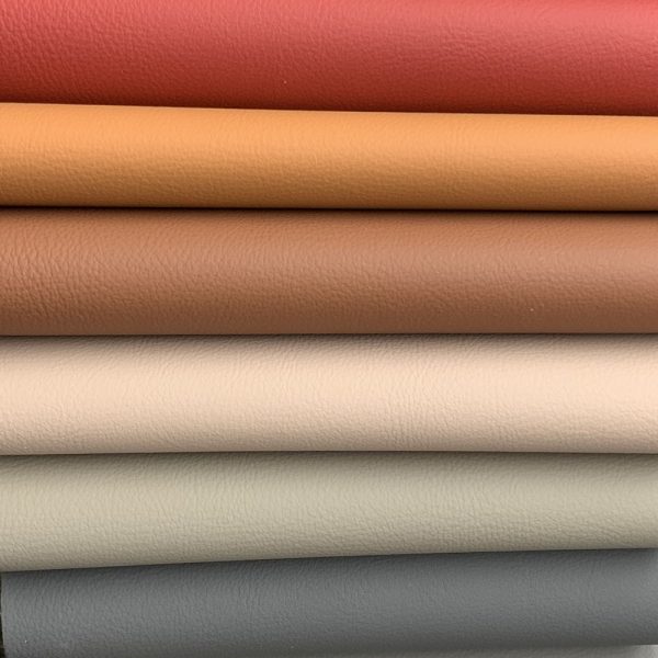 20 Coffee grounds bio based leather+100% bamboo fiber fabric bottom: two biodegradable materials, building a new line of environmental protection
