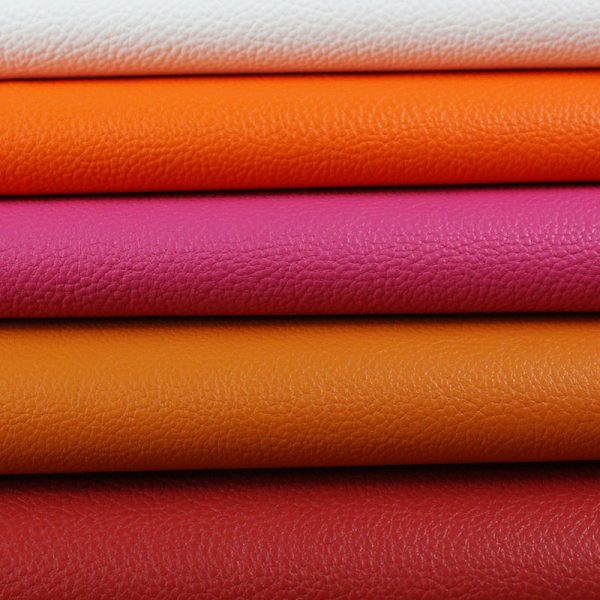 Coffee grounds bio based leather paired with 100% bamboo fiber fabric bottom, biodegradable, reducing the burden on the earth!