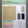 Say goodbye to traditional leather! 100% bamboo fiber and coffee grounds bio based leather, opening up new directions for more environmentally friendly leather